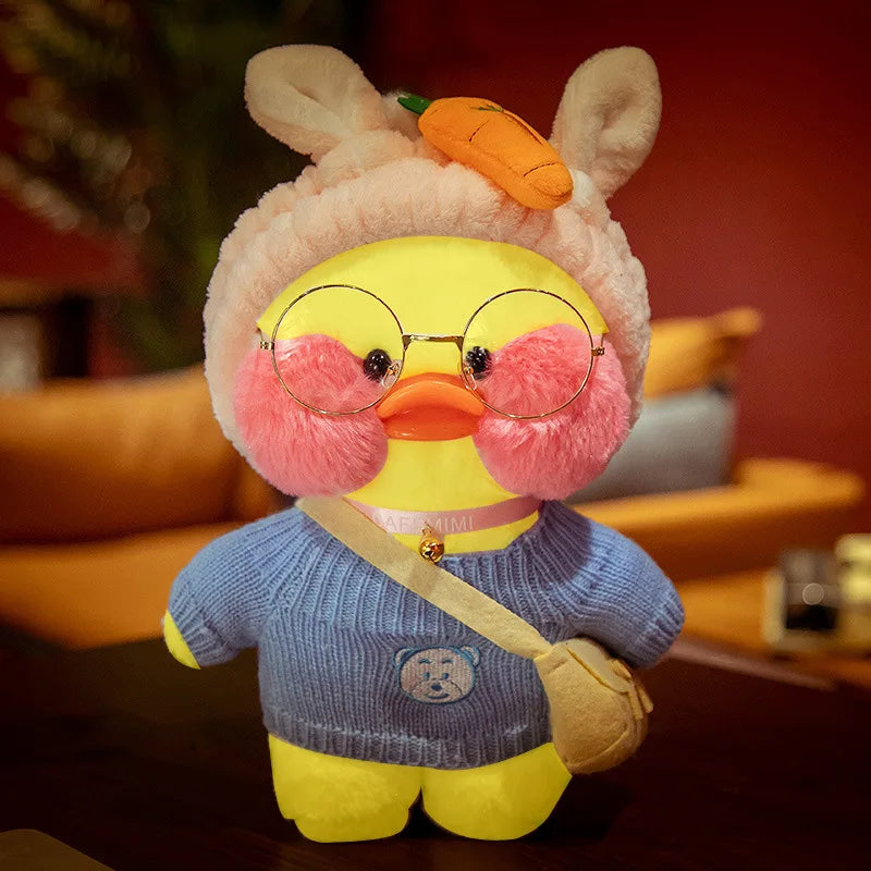 Kawaii Ente Plüsch – Weicher Plüsch/Baumwolle – 30cm