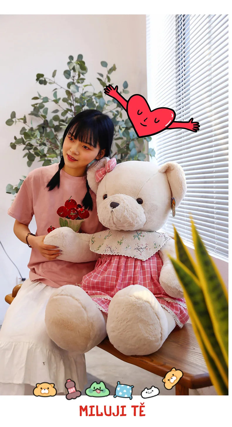 Teddy Bär Plüsch – Baumwolle – 80cm Besonderheit