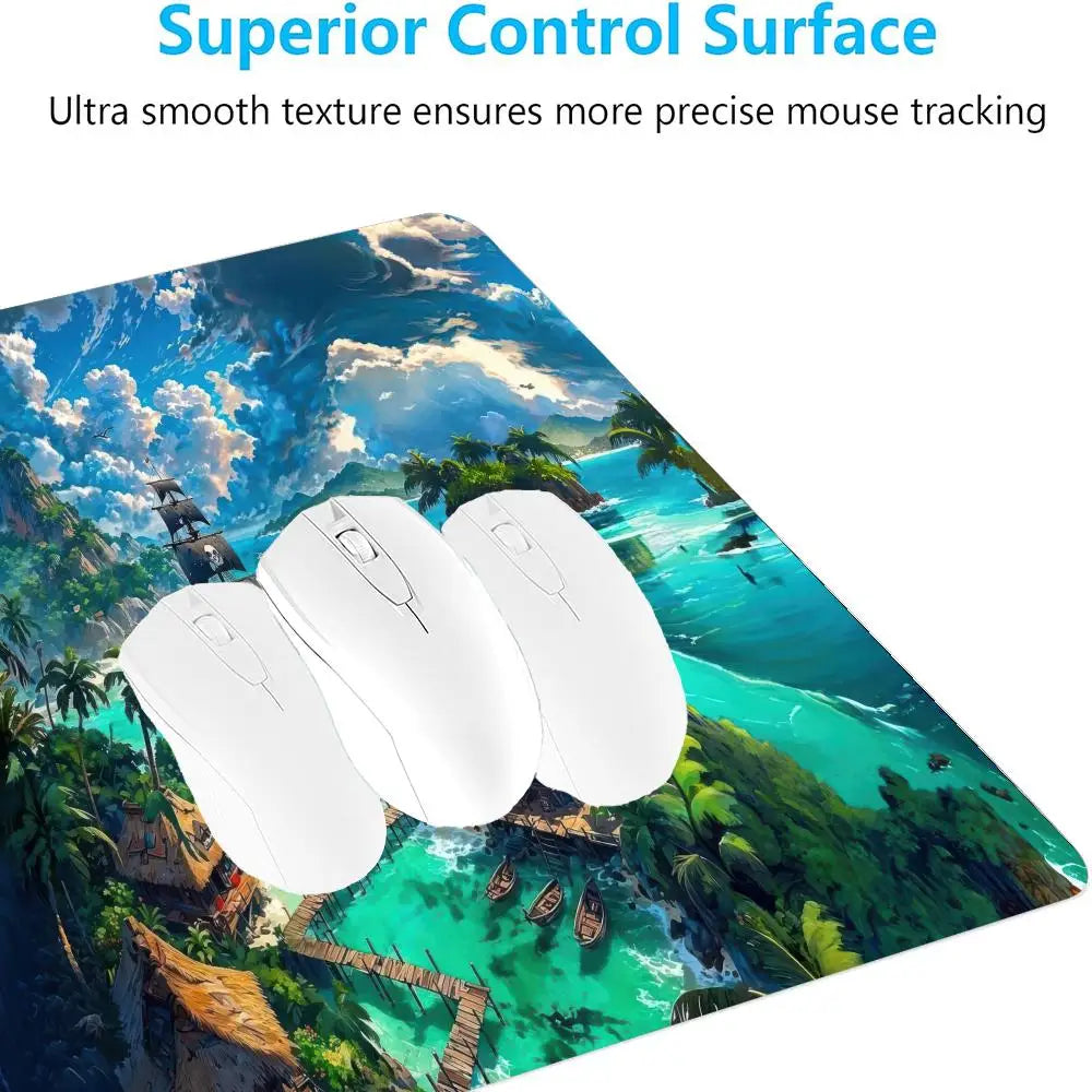 Grosses Anime-Schreibtischmatte – Rutschfestes Gummi – Anpassbare Grösse