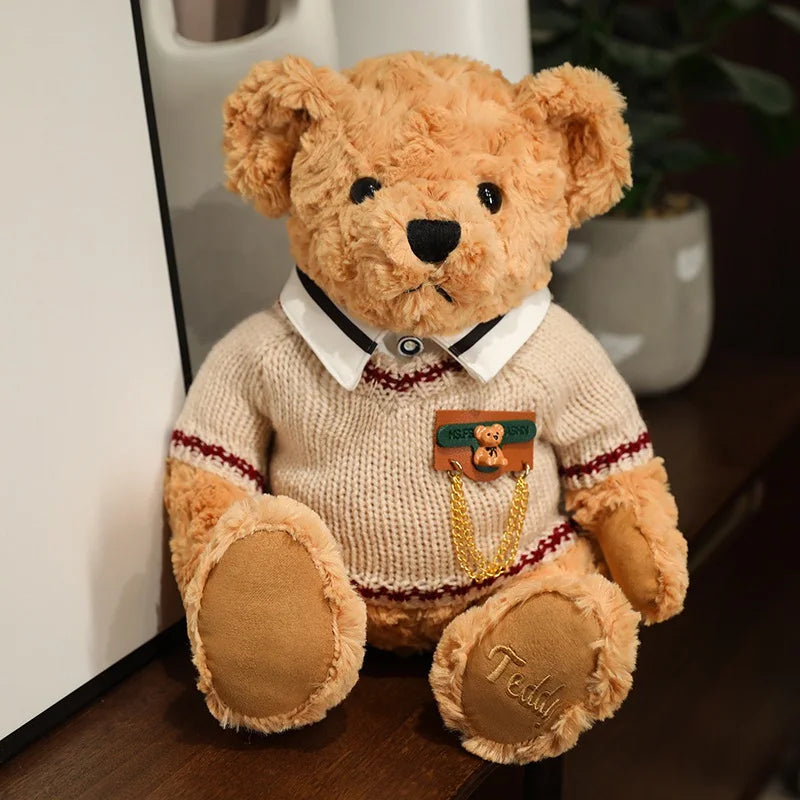 Teddybär Plüschspielzeug – Vintage Plüsch – 25cm Sitzend