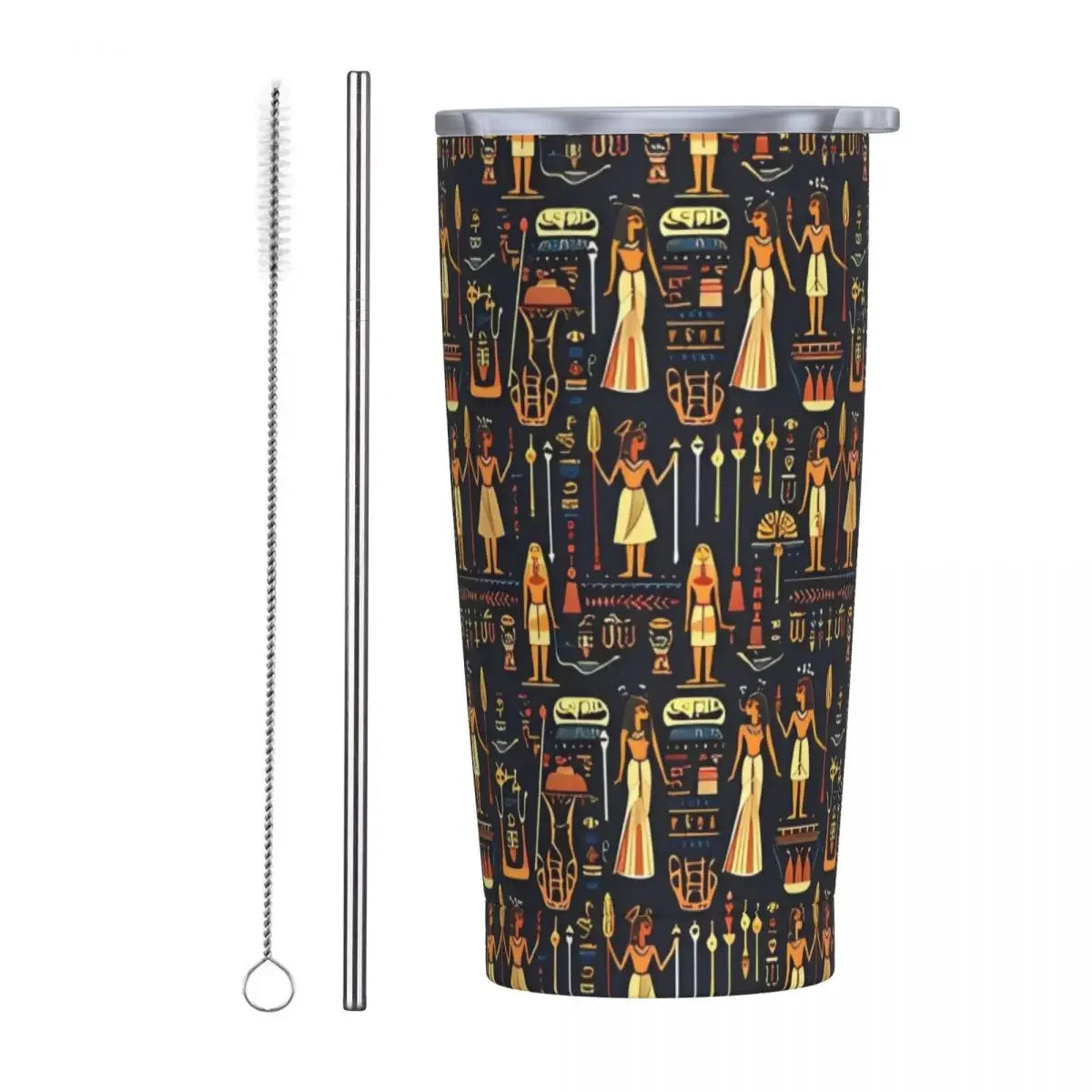 Edelstahlbecher – Kupferkunst Design – Isolierter Becher