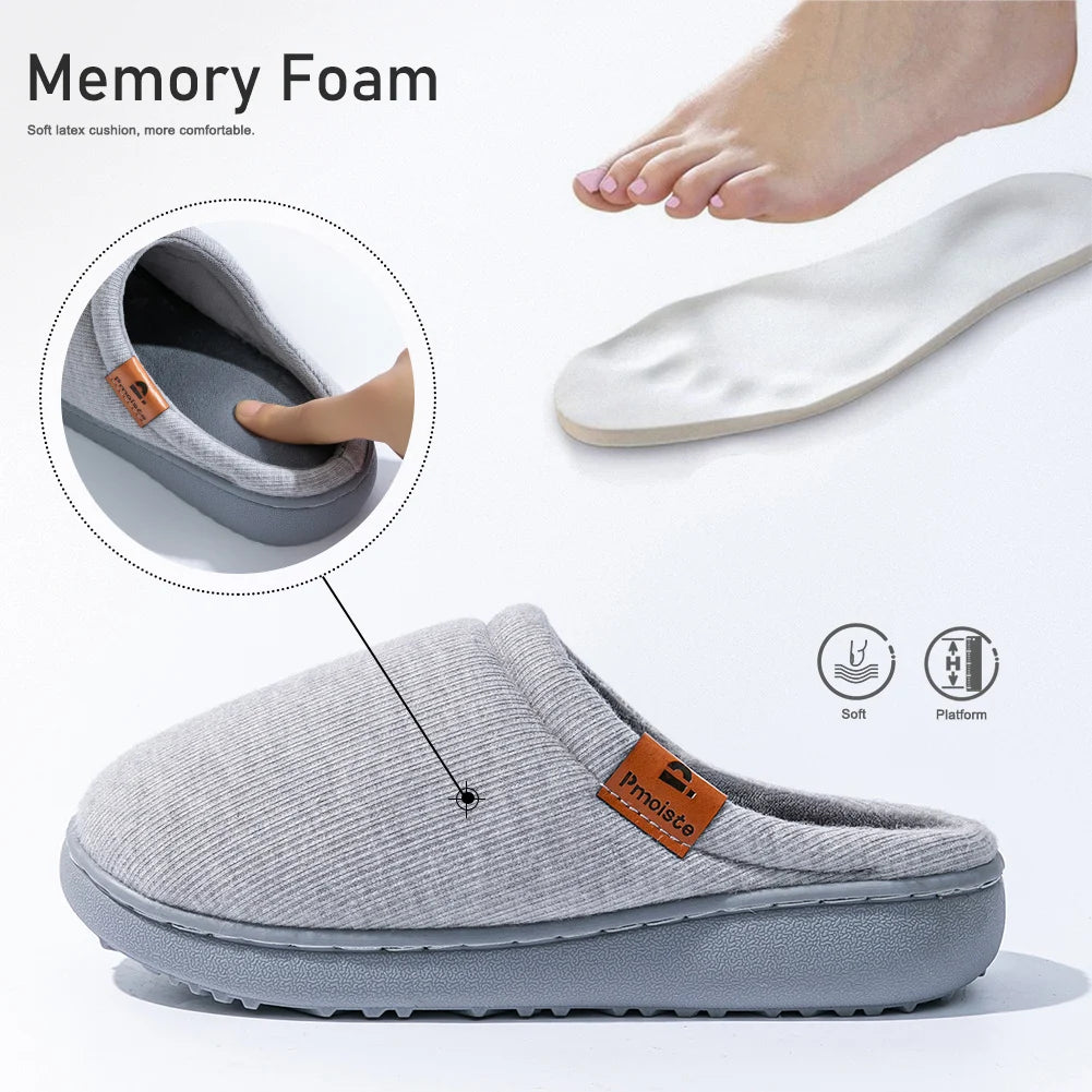 Pmoiste Damen Hausschuhe – Britischer Stil, Gemütliche Winterschuhe