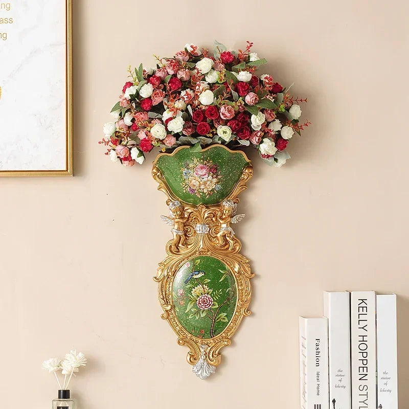 3D Angel Wanddeko – Nordic Resin Art – Wohnzimmer Akzent