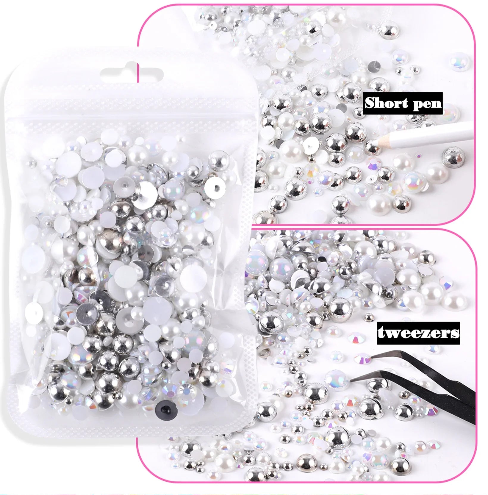 Bunte Harzperlen – Süsser Stil DIY Accessoires