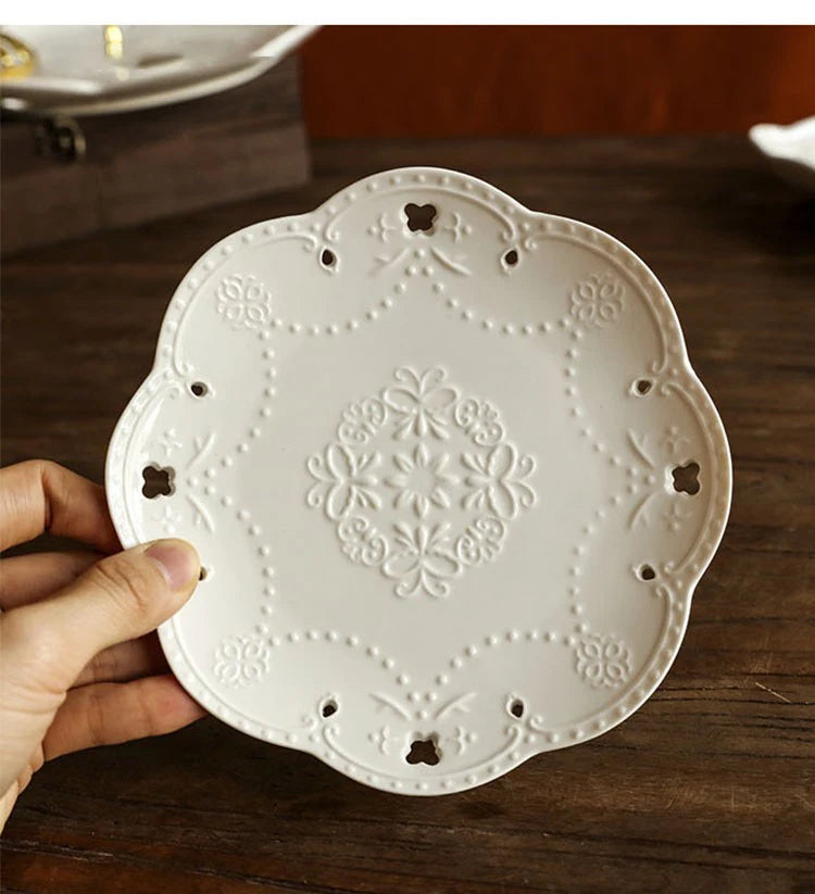 Keramik Dim Sum Teller – Europäisch - Hotelgebrauch