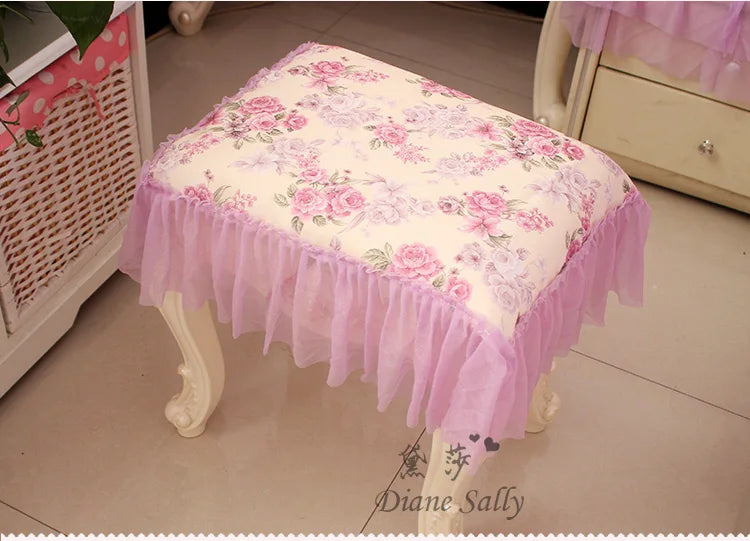 Jacquard Spitze Mesh Tischdecke – Romantik Prinzessin 50X95CM