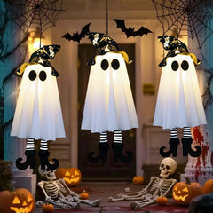 Halloween LED Hexengeist – Stoffdesign – Innen & Aussen