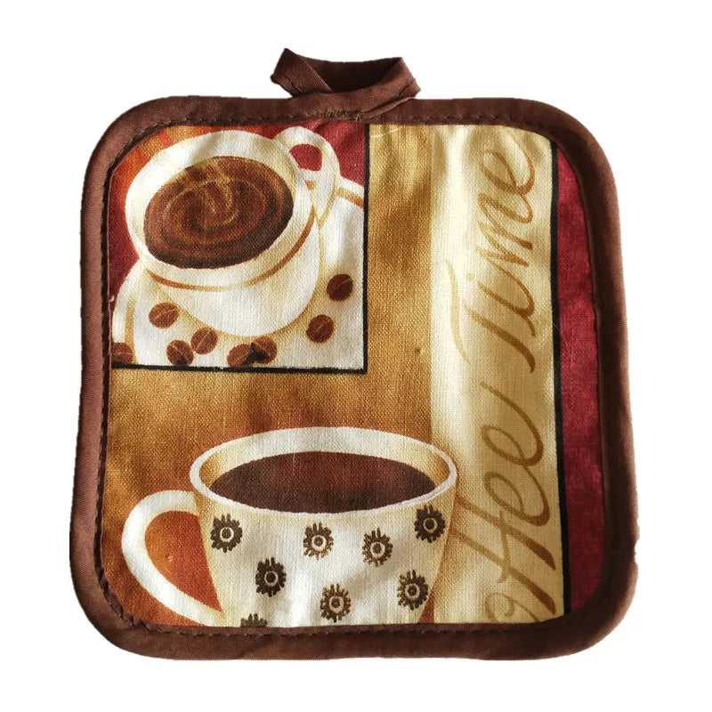 Hitzebeständiger Topflappen – Landhausstil – 16.5x16.5cm