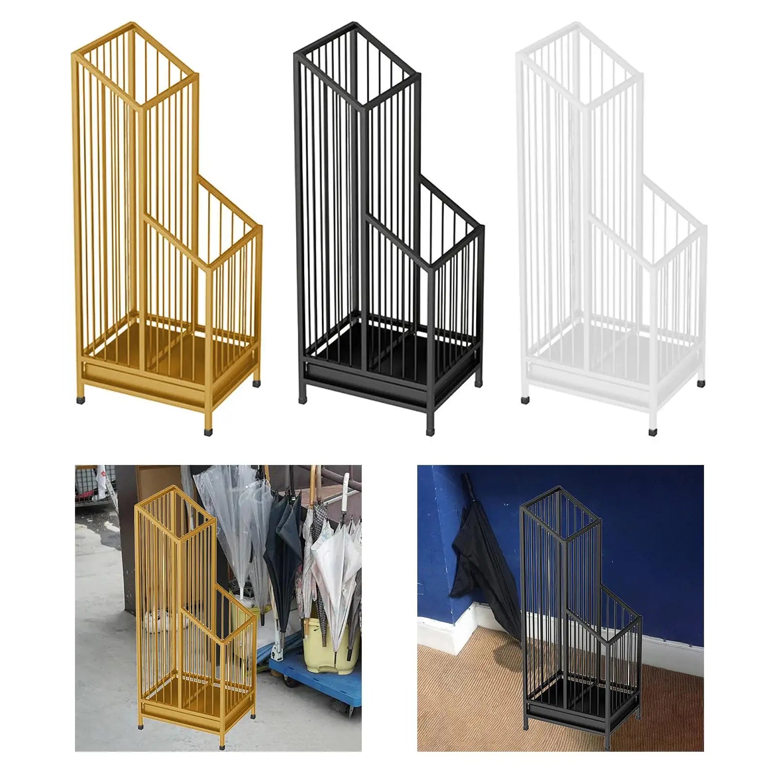 Schirmständer – Metall Hohldesign – 20x25x62cm