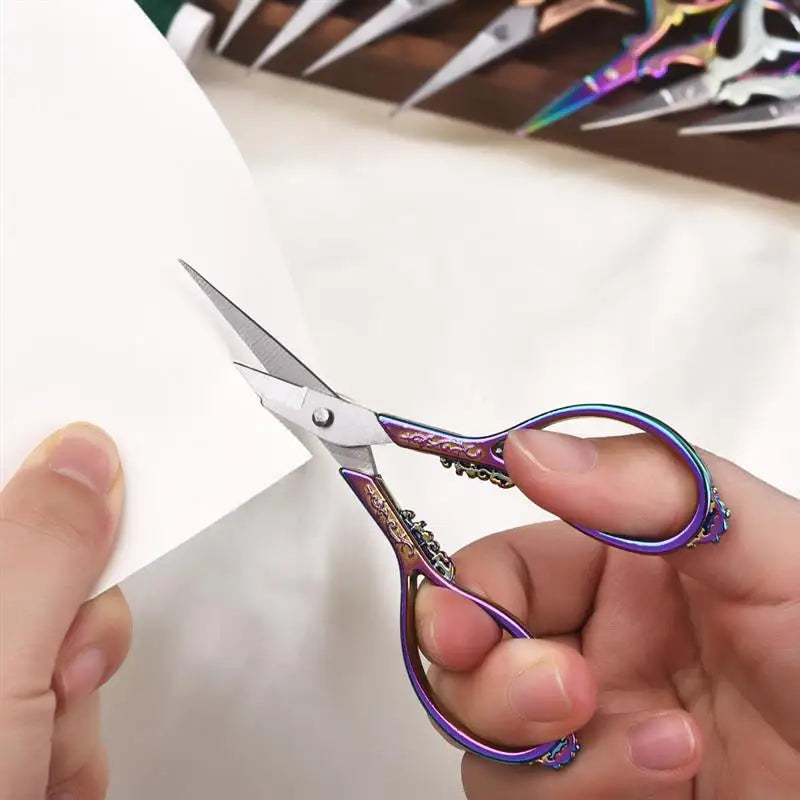 Vintage Edelstahlschere – Für Schneider & Stickerei