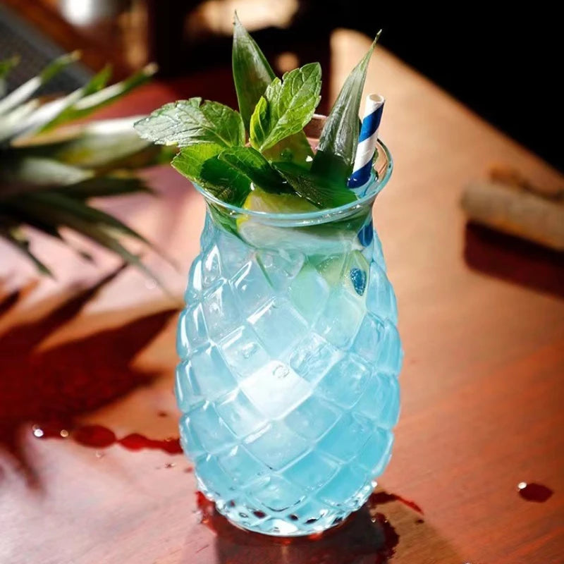 Ananas-Cocktailglas – Kreatives Glasdesign 480ml