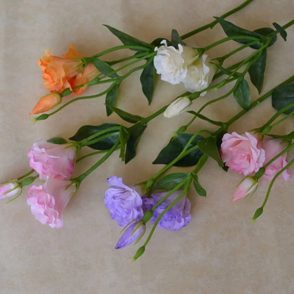 Real Touch Seiden-Lisianthus Bouquet – Innendekor