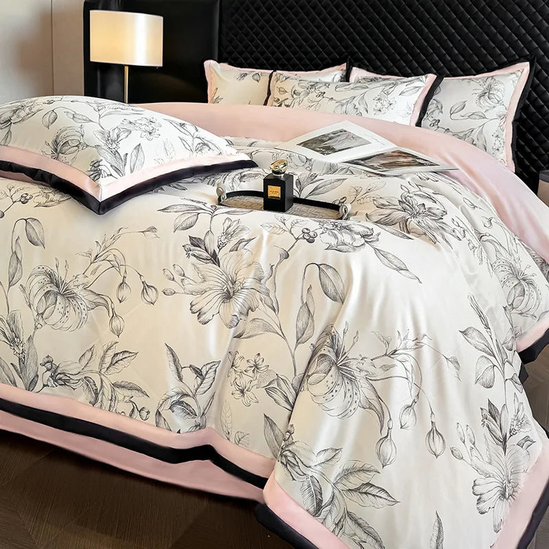 Tencel Bettwäsche – Leopardenmuster – 200x230cm