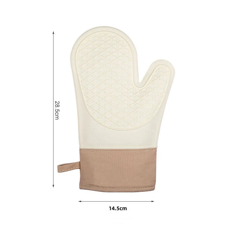 Silikon Ofenhandschuhe – Hitzebeständig – 18x27.5 cm