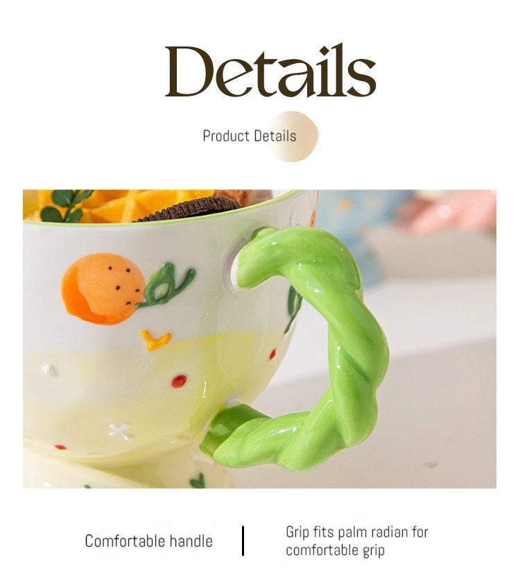 [Anime-Becher] – Keramik/Karton Design – 400ml Volumen