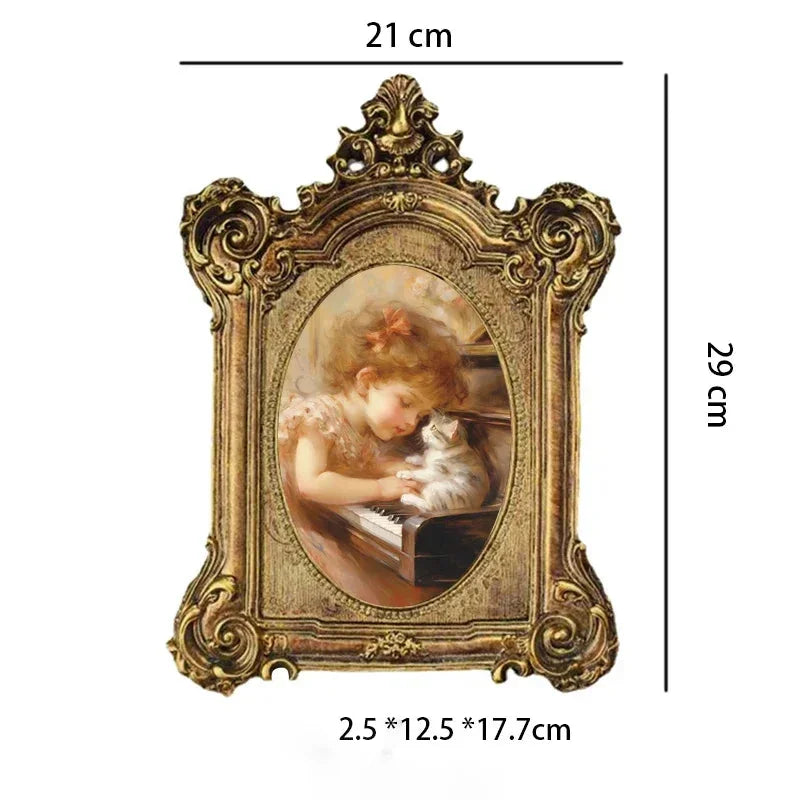 Mini Engelsfigur – Vintage Harz Deko