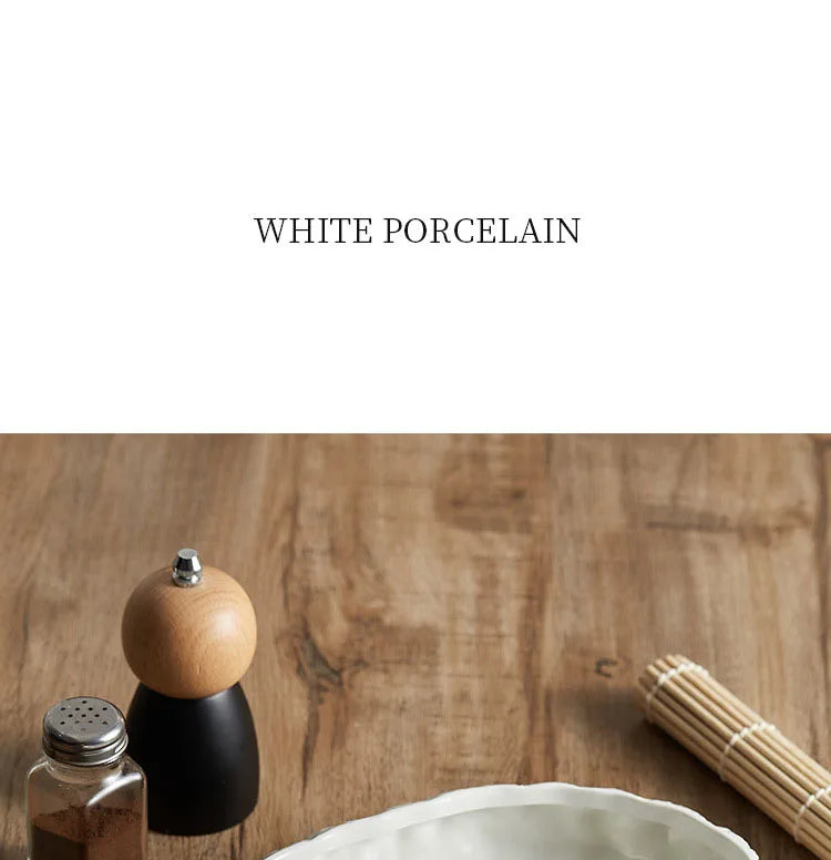 Rock Texture Keramikteller – Keramik Oval 14in