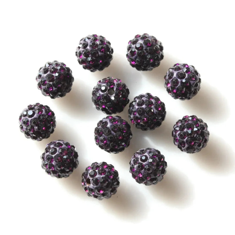 Tschechische Kristallperlenscheiben – 10mm Kugel