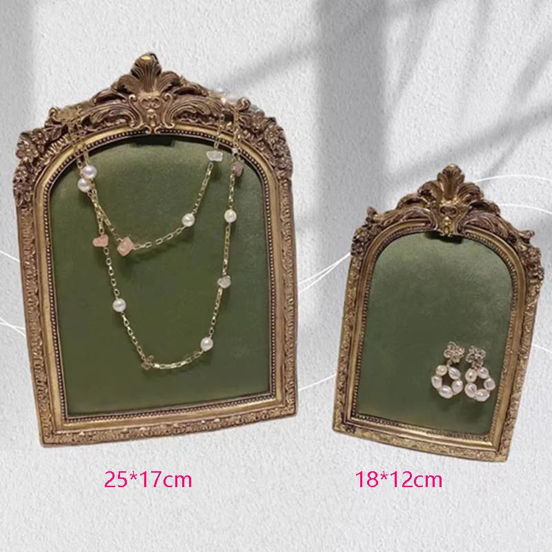 Schmuckständer – Retro-Samt-Design – Verschiedene Farben