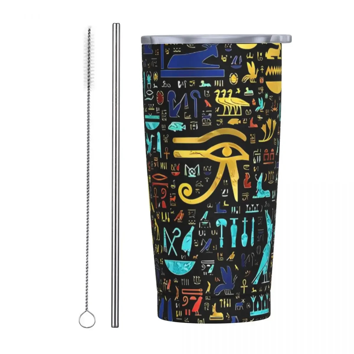 Edelstahlbecher – Kupferkunst Design – Isolierter Becher