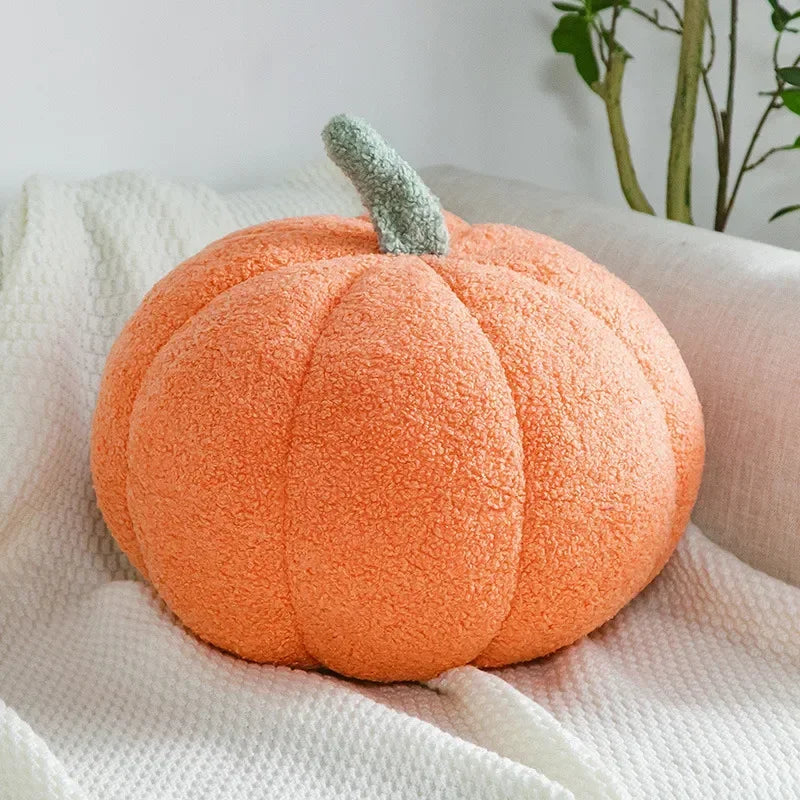 Dekoratives Kürbiskissen – Landhausstil – 35cm