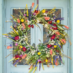 Frühlings-Wildblumenkranz – Floral 40-50cm