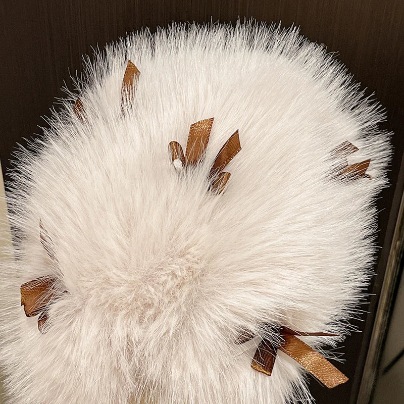 Flauschige Pelzhausschuhe – Komfort Zuhause