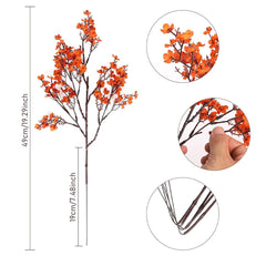 Kunstblumen Ast – Elegante Herbstdeko – 5 Stück