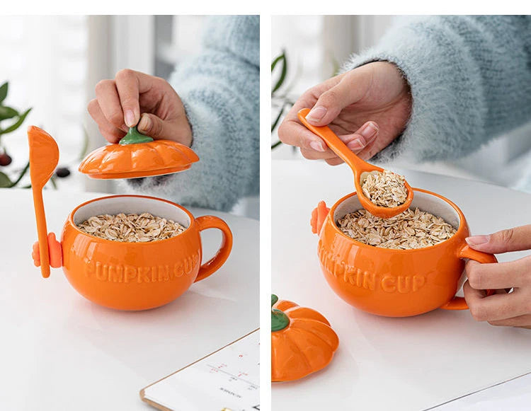 Moderne Fruchtform Keramikbecher – 300ml, Porzellan