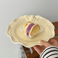 Keramikteller – Französischer Stil Relief – 7.8" Grösse