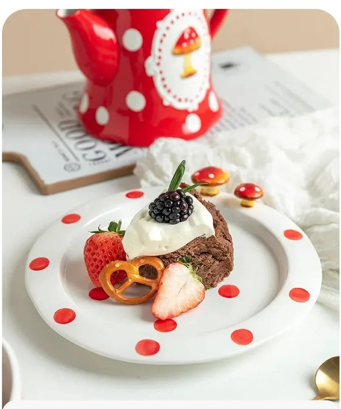 Mushroom Geschirr - Keramik Japanisch - Für Zuhause