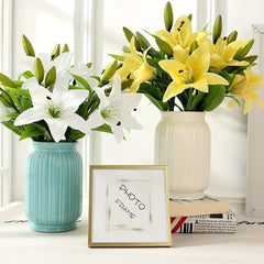 Künstliche Lilien – PU Design – Indoor Deko
