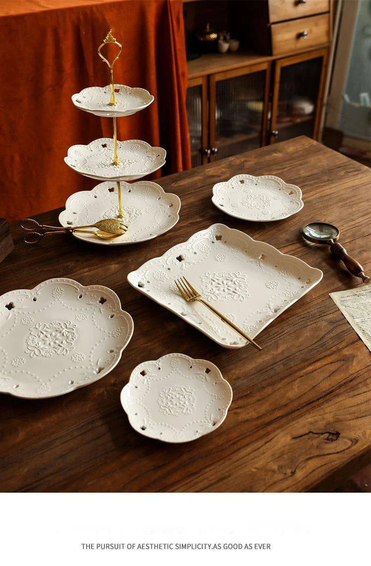 Keramik Dim Sum Teller – Europäisch - Hotelgebrauch