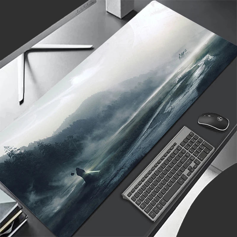 Gaming-Mauspad – Naturlandschaft Gummi – 900x400