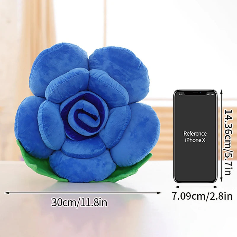 Rosenblume Kissen – Plüschdesign – Perfektes Geschenk