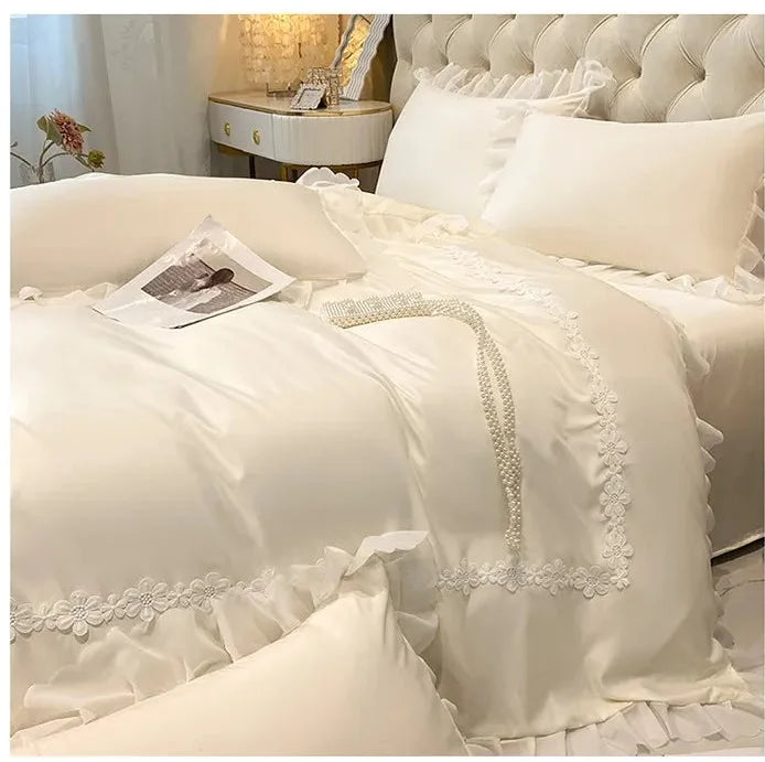 Tencel Lace Set – Prinzessinnenstil – 200x230cm