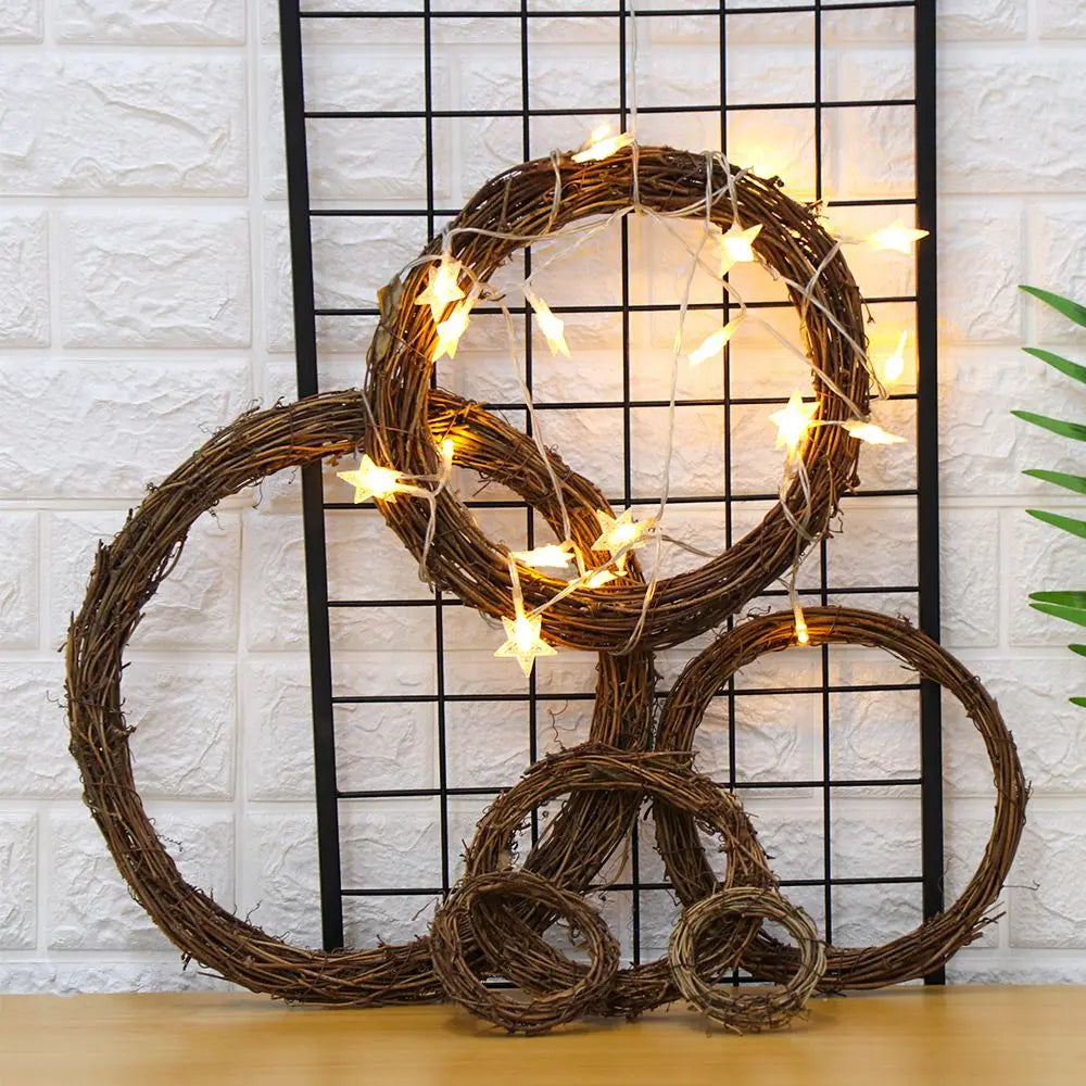 Rattan Kranz - Naturdesign - Verschiedene Durchmesser