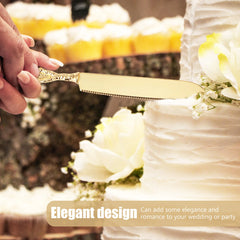 Kuchentools – Gold Retro Zinklegierung – Hochzeiten & Partys