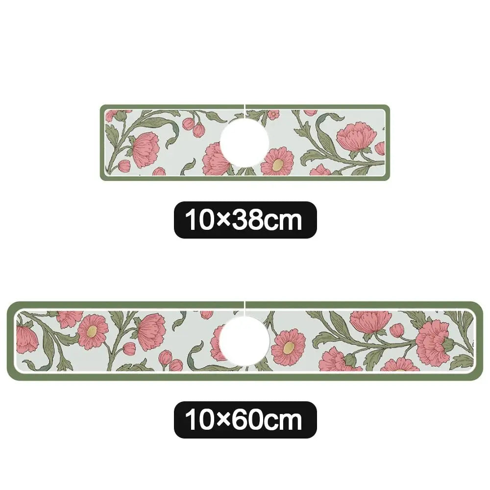 Diatom Schlmatte – Rutschfest & Saugfähig – 10X38cm/3.9X15in