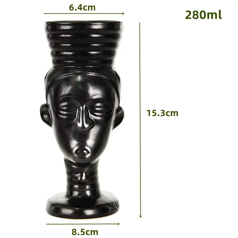 Keramische Tiki-Becher – Amerikanisch Handgemacht – 201-700ml