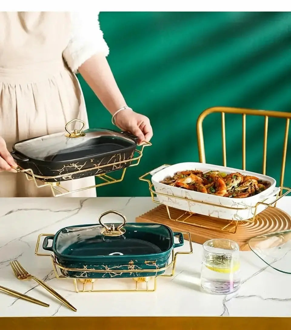 Keramikplatte Marmoroptik – Stilvolles hitzebeständiges Design