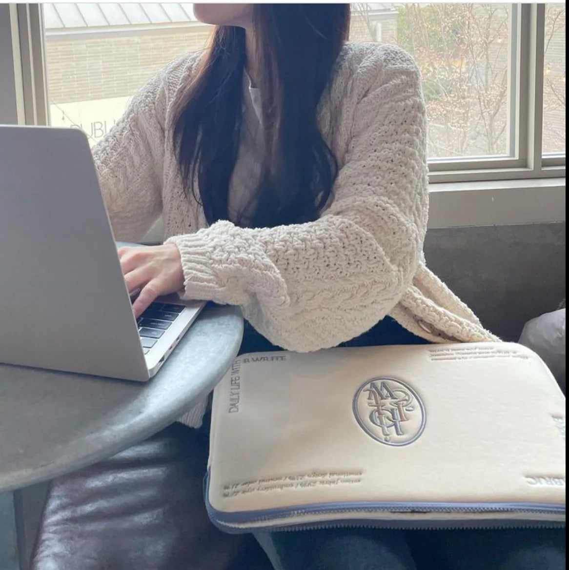 Laptop-Hülle – Minimalistisches Polyester – 13-16 Zoll