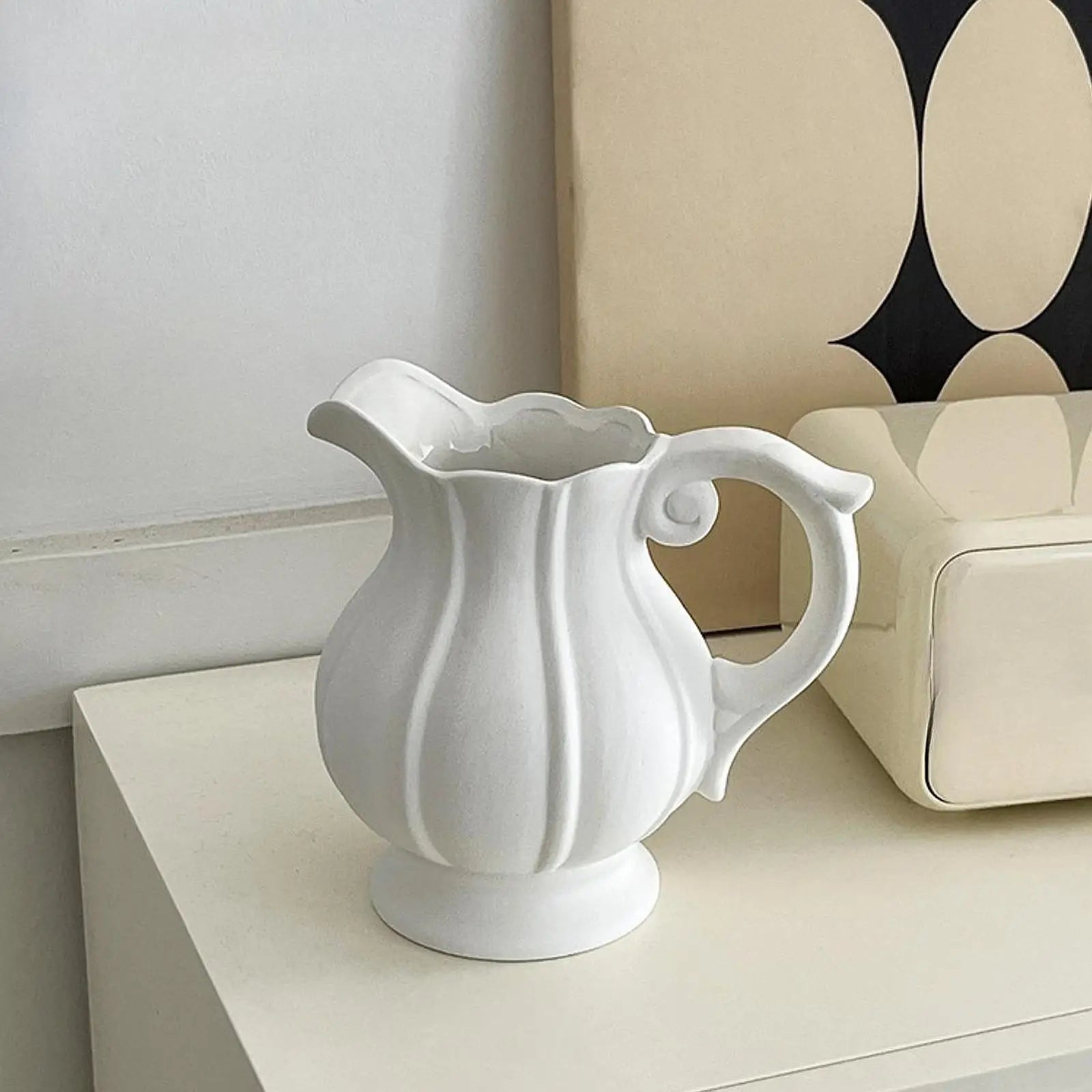 Blumenvase – Keramik Nordic Design – 19.5 cm