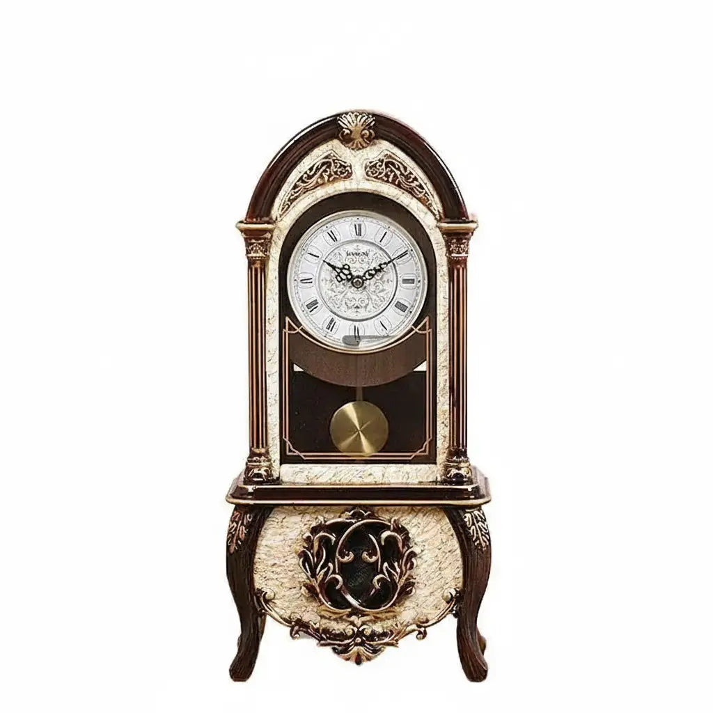 Pendeluhr Holz – Geometrisches Design Kreativer Tisch