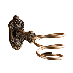 Wandhalterung Föhn – Vintage Aluminium Design