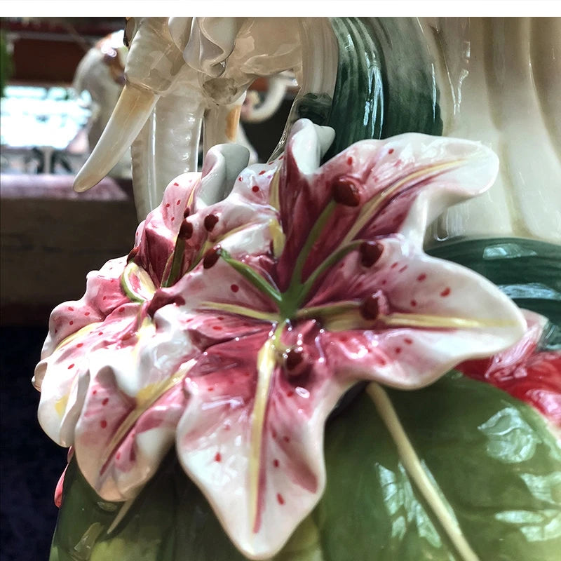 Moderne Keramikvase – 3D Design für Tischdeko