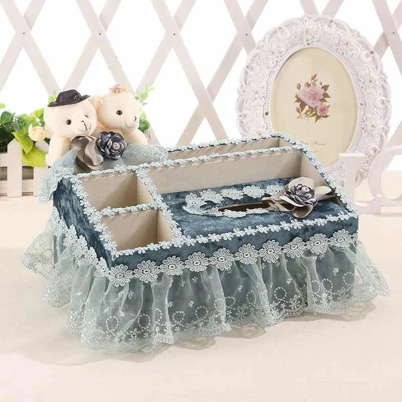 Multifunktions-Aufbewahrungskorb – Europäischer Stil – 29x18x14cm