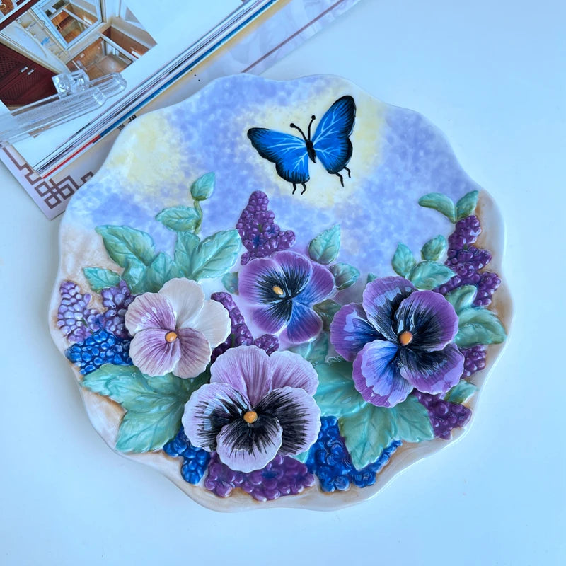 Keramik-Teeservice – 3D-Dekor-Design – Perfekt als Geschenk