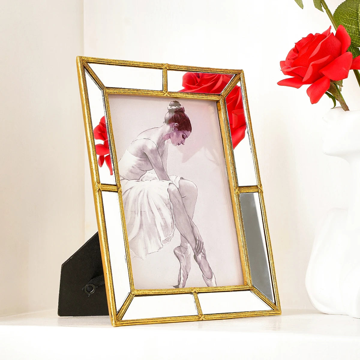 Barocker Fotorahmen – Harzmaterial – Schlafzimmer/Büro