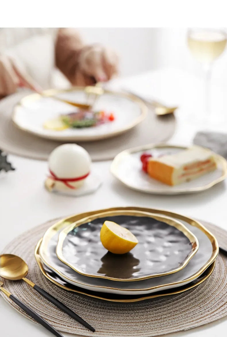 Keramikgeschirrset – Nordic Stil Porzellan – Verschiedene Grössen